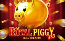 3x3 Royal Piggy: Hold The Spin slot logo