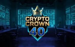 Crypto Crown 40 slot logo