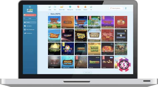 playfrank casino spiele