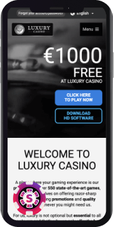 luxury casino mobil