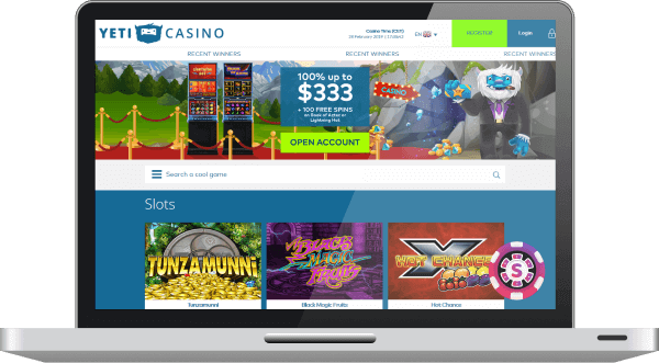 yeti casino spiele