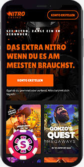 NitroCasino mobile