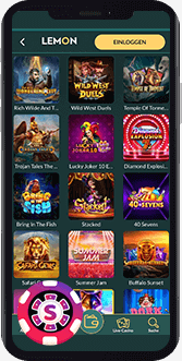 lemon casino mobil