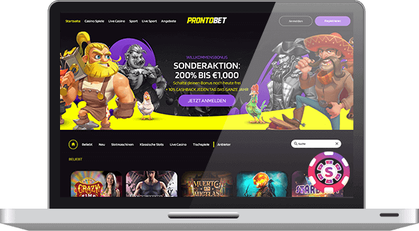 ProntoBet Casino spiele