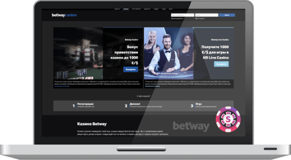 BetWay Casino Spiele