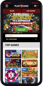 Playamo Casino mobil