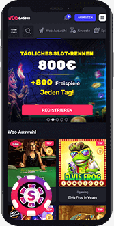 Woocasino Mobil