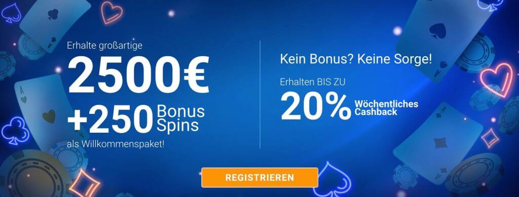 Crazeplay Casino Willkommensbonus