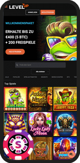levelup casino mobil
