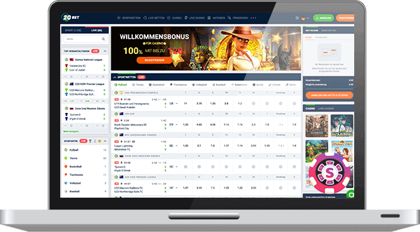 20bet casino spiele