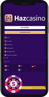 Haz Casino mobil