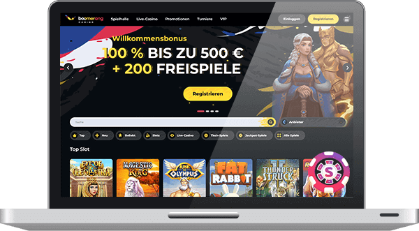 Boomerang Casino spiele