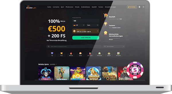 Excitewin Casino Spiele