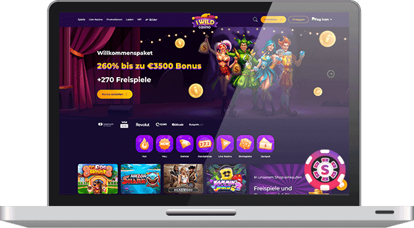 iWildCasino spiele