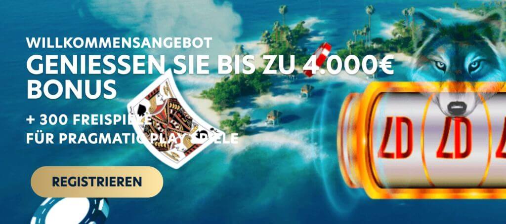 Lucky Dreams Casino Willkommensbonus