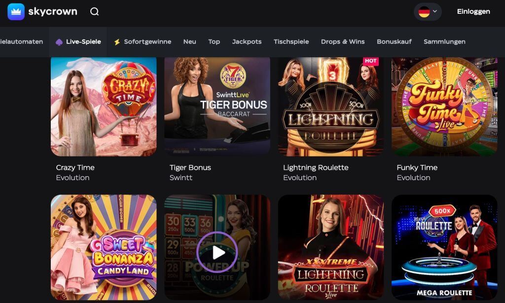 SkyCrown Live Casino