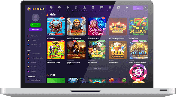 Playfina Casino spiele