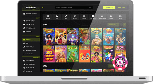 Sportuna Casino spiele