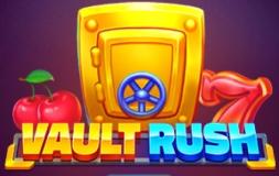 Vault Rush slot logo