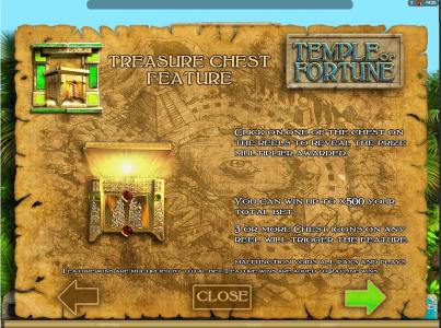 Temple Quest Slot Machine Mega Icons Feature Screen