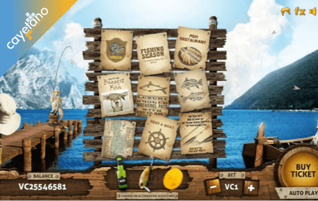 Gone Fishing slot logo