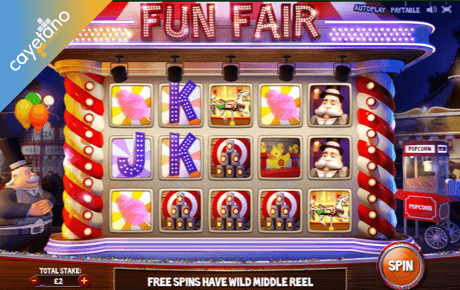 Fun Fair slot machine logo by Cayetano Gaming