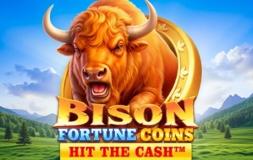 Bison Fortune Coins slot logo