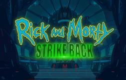 Rick And Morty Strike Back slot logo