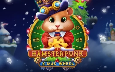 Hamsterpunk Wheel Xmas slot logo