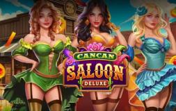 Cancan Saloon Deluxe slot logo