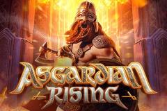 Asgardian Rising slot logo