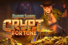 Raider Jane's Crypt of Fortune slot logo