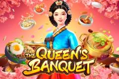 The Queen's Banquet slot logo