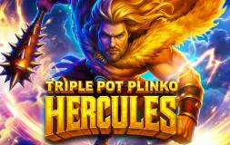 Triple Pot Plinko slot logo