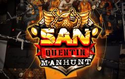 San Quentin Manhunt slot logo