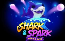 Shark & Spark Hold & Win slot logo