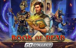 Book of Dead GO Collect slot logo