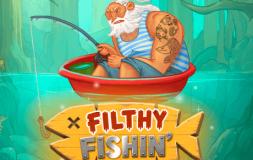 Filthy Fishin' slot logo