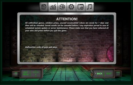 Twerk Slot Machine Attention Screen