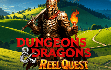 Dungeons & Dragons ReelQuest slot logo