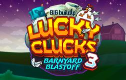 Lucky Clucks 3: Barnyard Blastoff slot logo