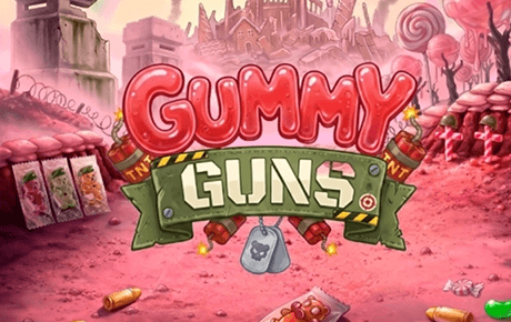 Gummy Guns slot logo