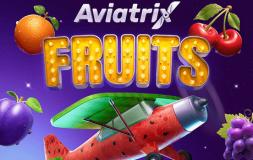 Aviatrix Fruits slot logo