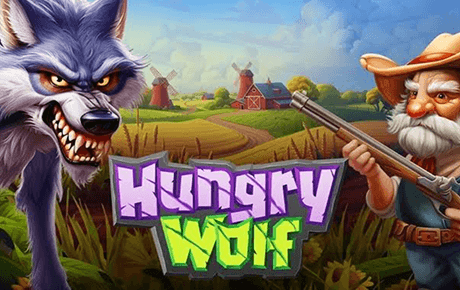 Hungry Wolf slot logo