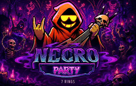 Necro Party slot logo