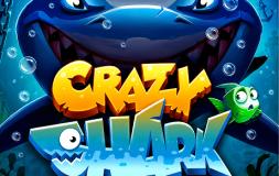 Crazy Shark slot logo