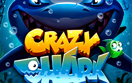 Crazy Shark slot logo