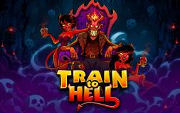 Train to Hell slot logo