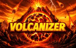Volcanizer slot logo
