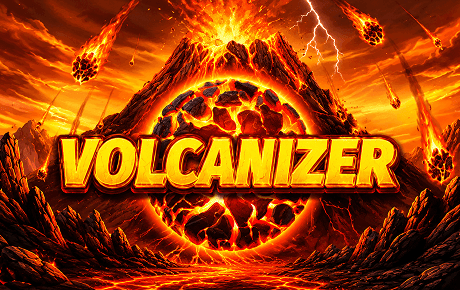 Volcanizer slot logo